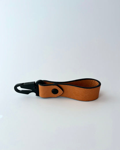 Bottle Opener Key Lanyard - Full Grain Leather