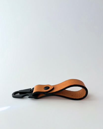 Bottle Opener Key Lanyard - Full Grain Leather